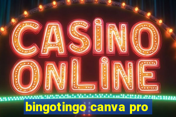 bingotingo canva pro